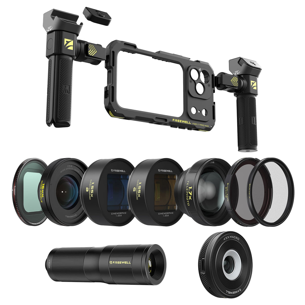 iPhone Genius Rig Mega 1.55x Kit iPhone 17 Pro Max
