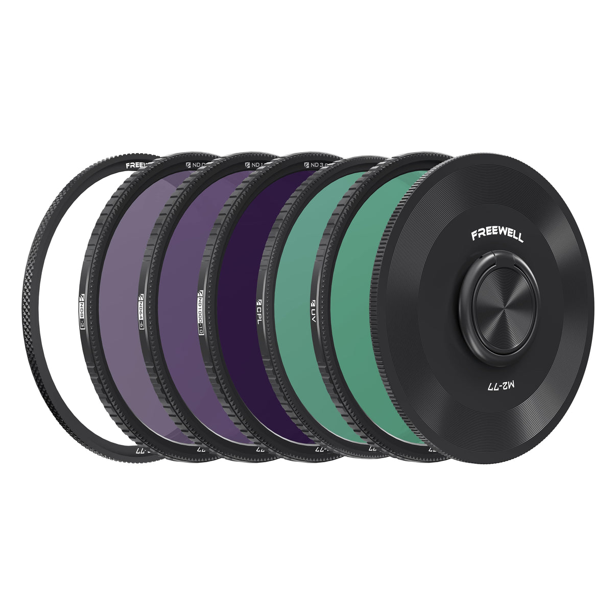 77mm M2 Magnetic Quick Swap 5Pack - Freewell Gear