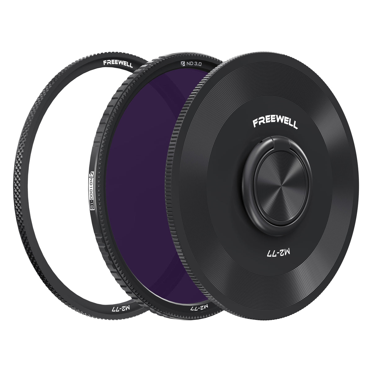 M2 ND1000 Filter 77mm Magnetic Quick Swap ND Filter - Freewell Gear