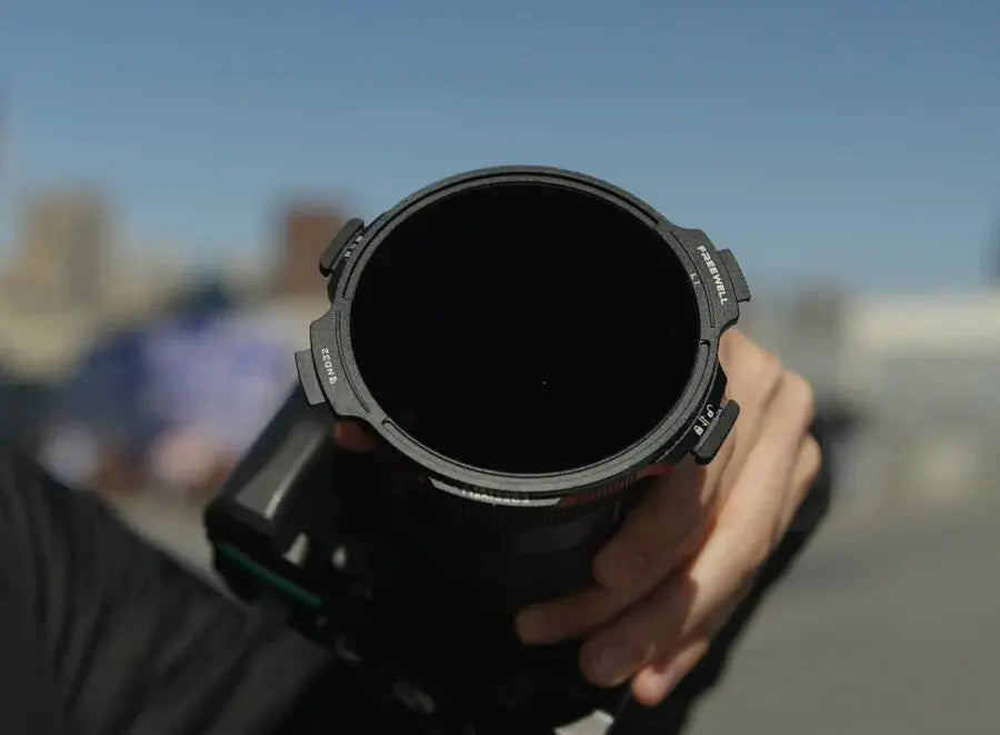 ND32 layer locked onto the Real Locking VND/CPL on a camera