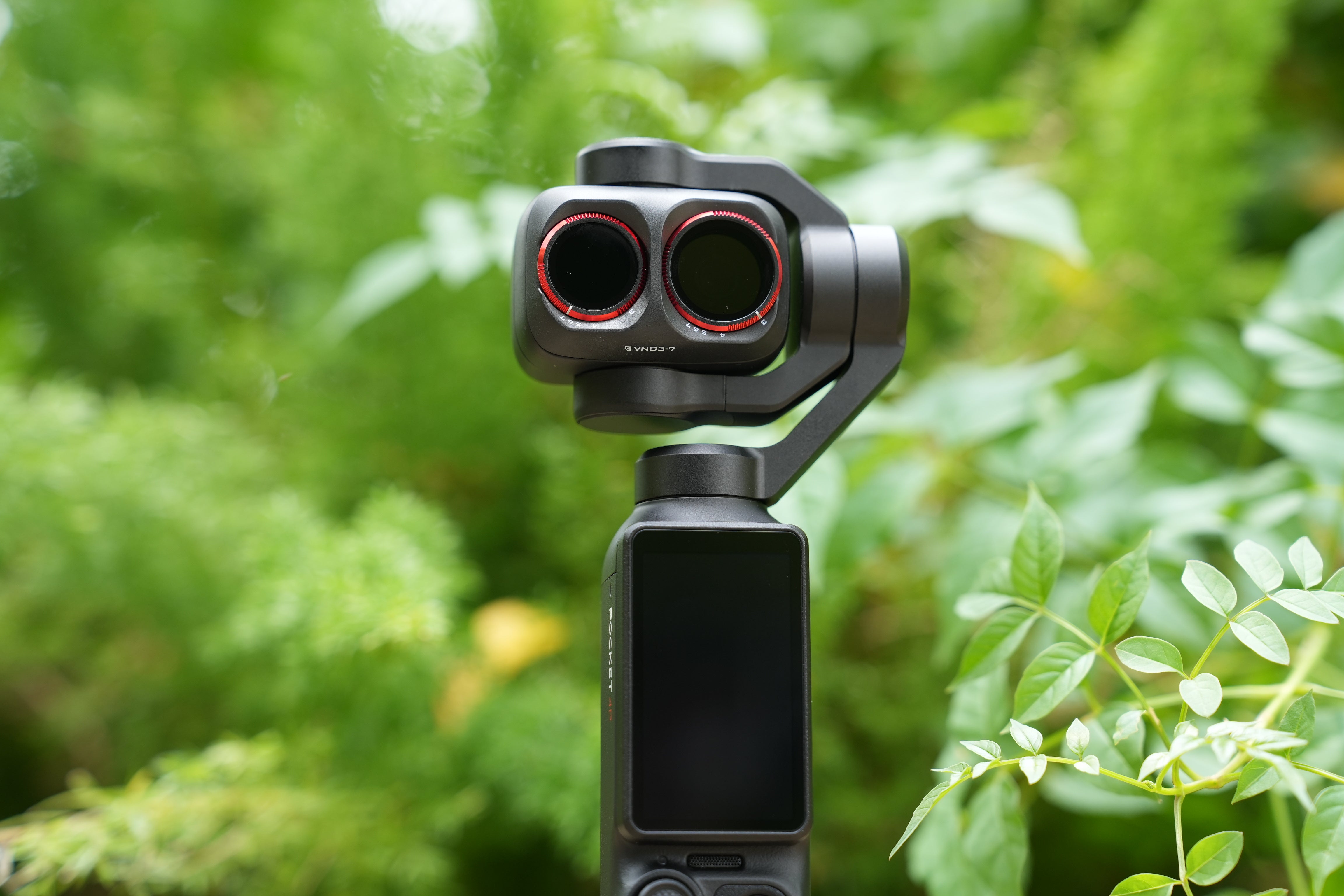 DJI Osmo Pocket 4P with Freewell variable ND filters