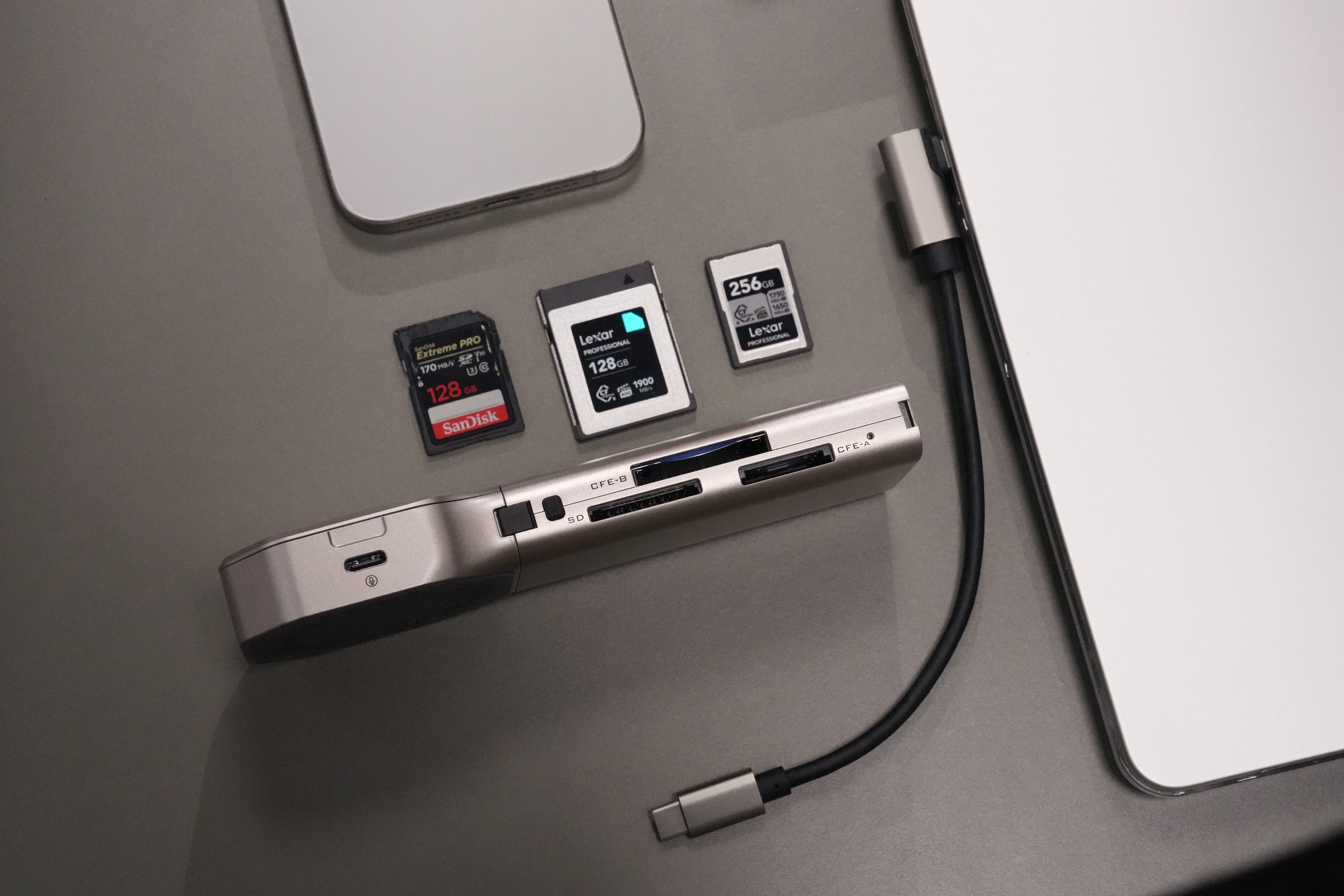 Pro Card Reader Plus workflow