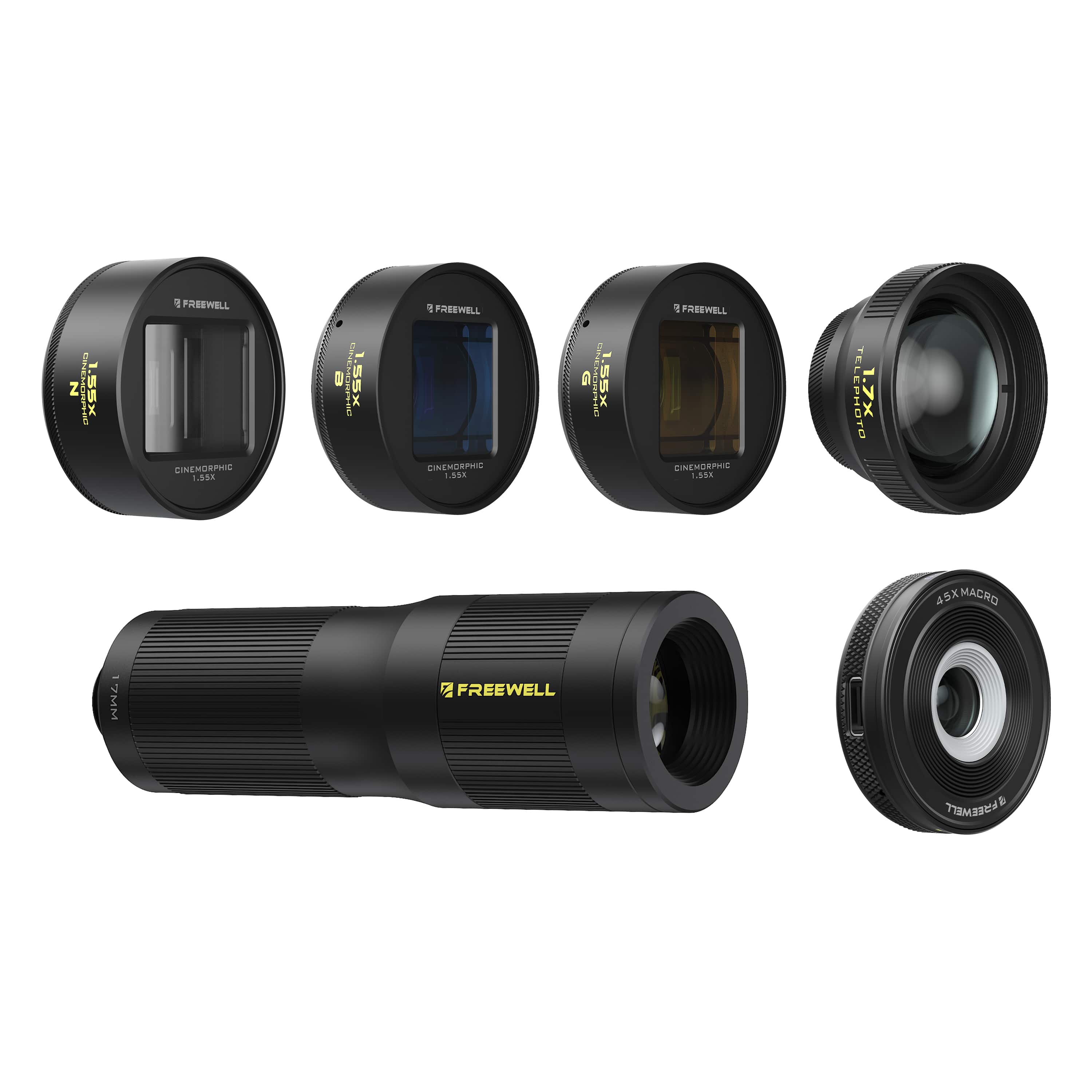 Freewellレンズセット　ecoflea pro-filmmaker-lens-kit-155x-