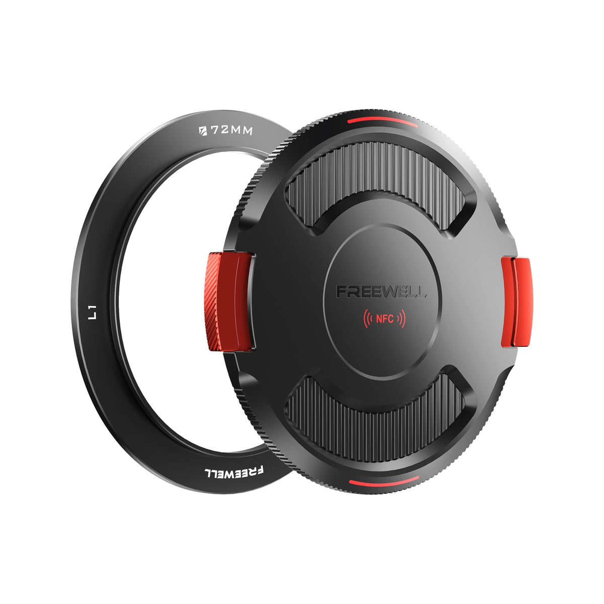 72mm Base ring & cap for Real Locking Variable ND by Freewell.