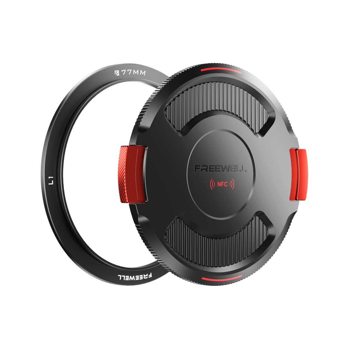 77mm Base ring & cap for Real Locking Variable ND by Freewell.