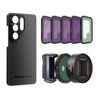 S26 Ultra 1.33x Gold Anamorphic, CPL, ND filters, Snow Mist Kit