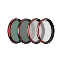 4 Pack 49mm filter set - CPL, UV, Black Mist & Glow Mist